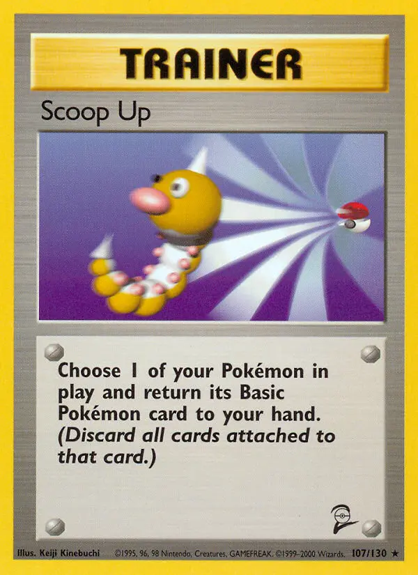 Scoop Up, Pokémon card