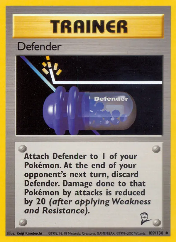 Defender, Pokémon card