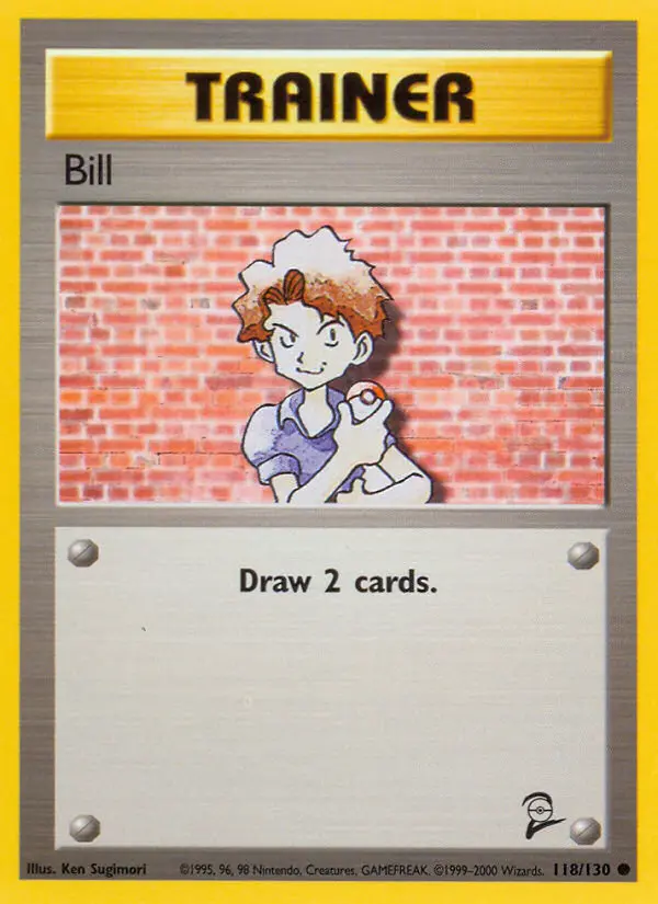 Bill, Pokémon card