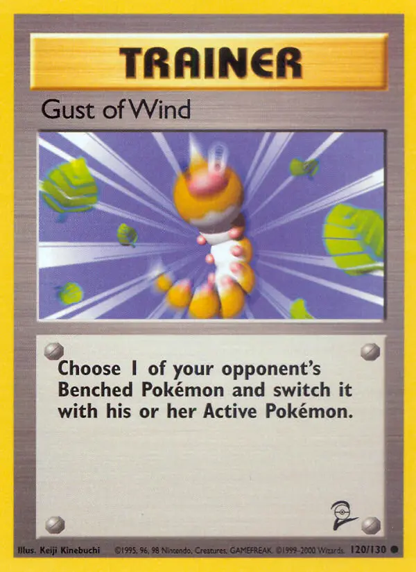 Gust of Wind, Pokémon card