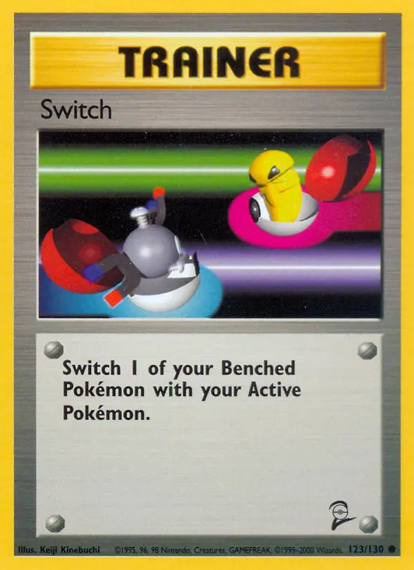 Switch, Pokémon card