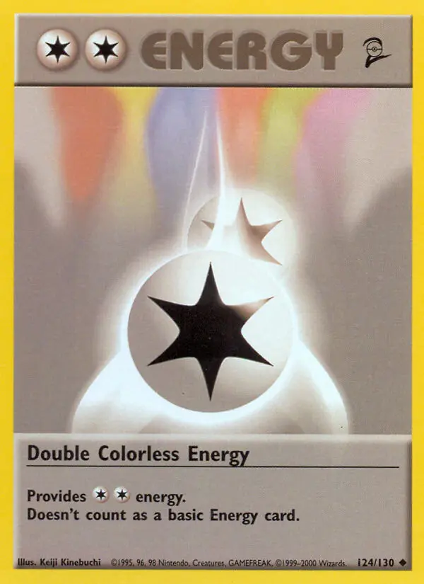 Double Colorless Energy, Pokémon card