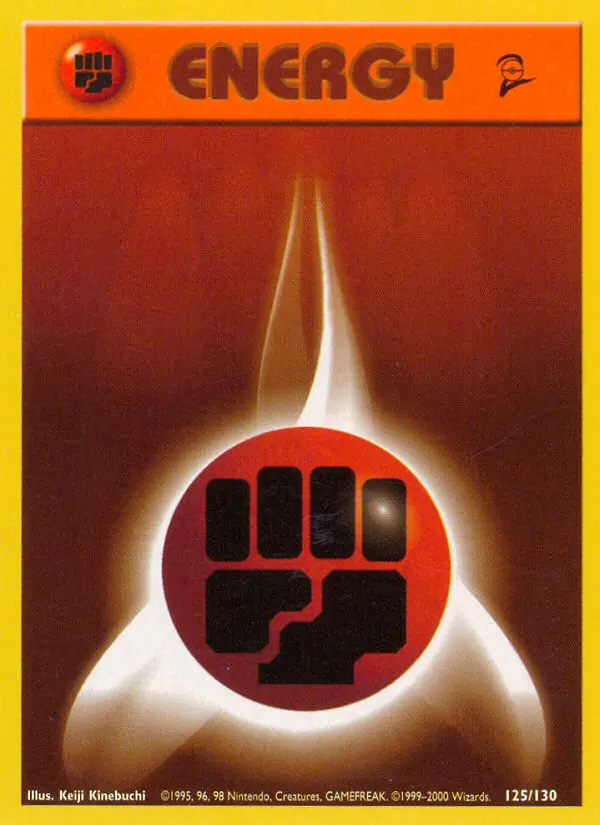 Fighting Energy, Pokémon card