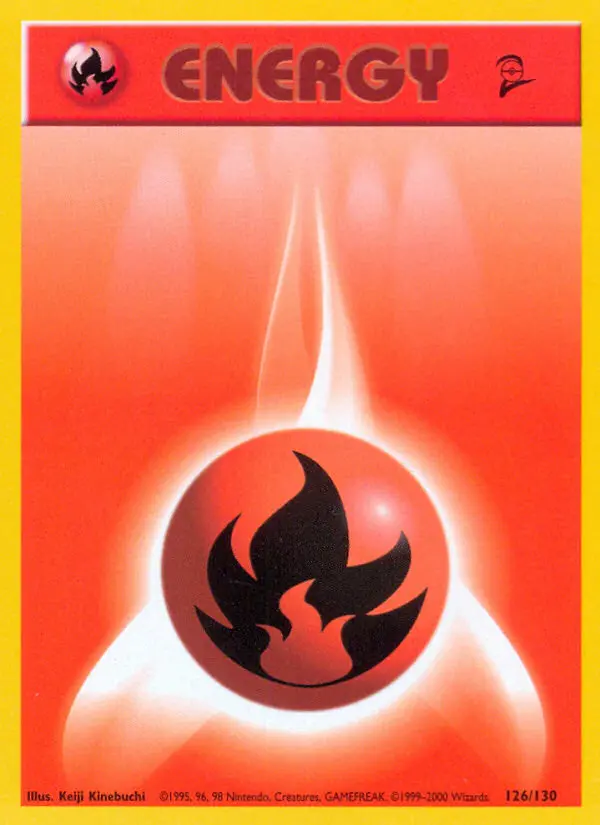 Fire Energy, Pokémon card