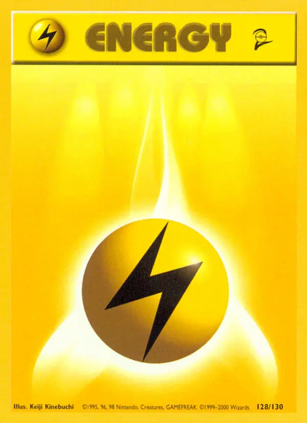 Lightning Energy, Pokémon card