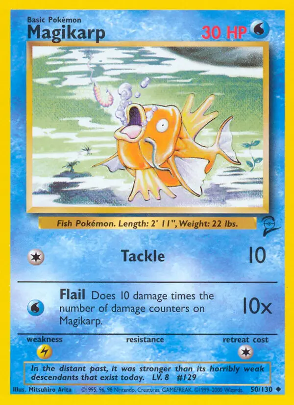 Magikarp, Pokémon card