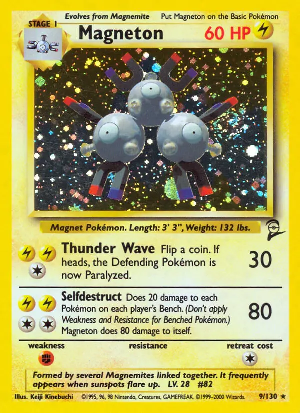 Magneton, Pokémon card