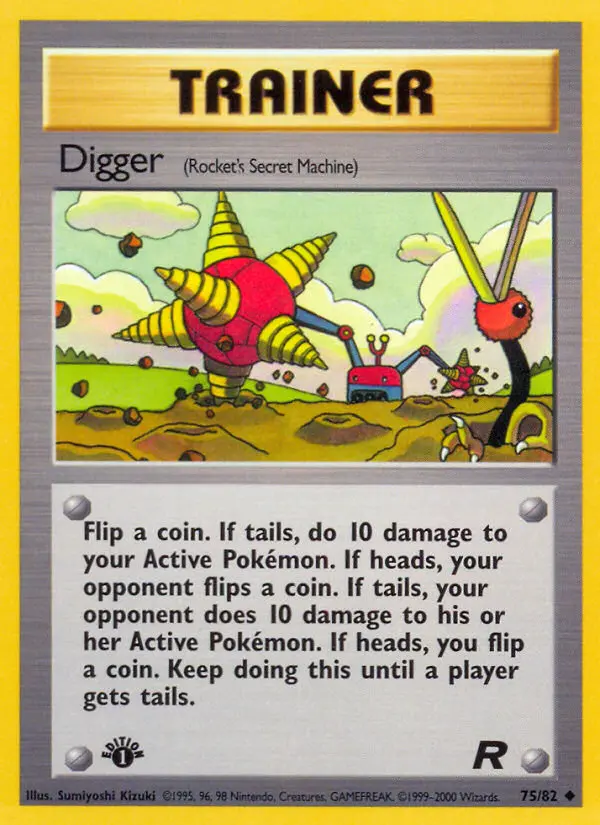 Digger, Pokémon card