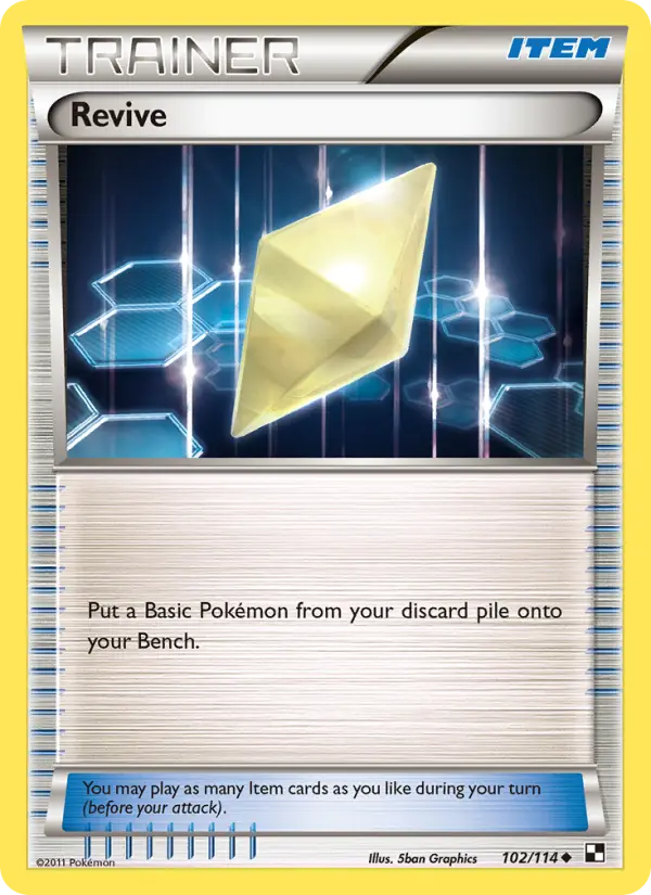 Revive, Pokémon card