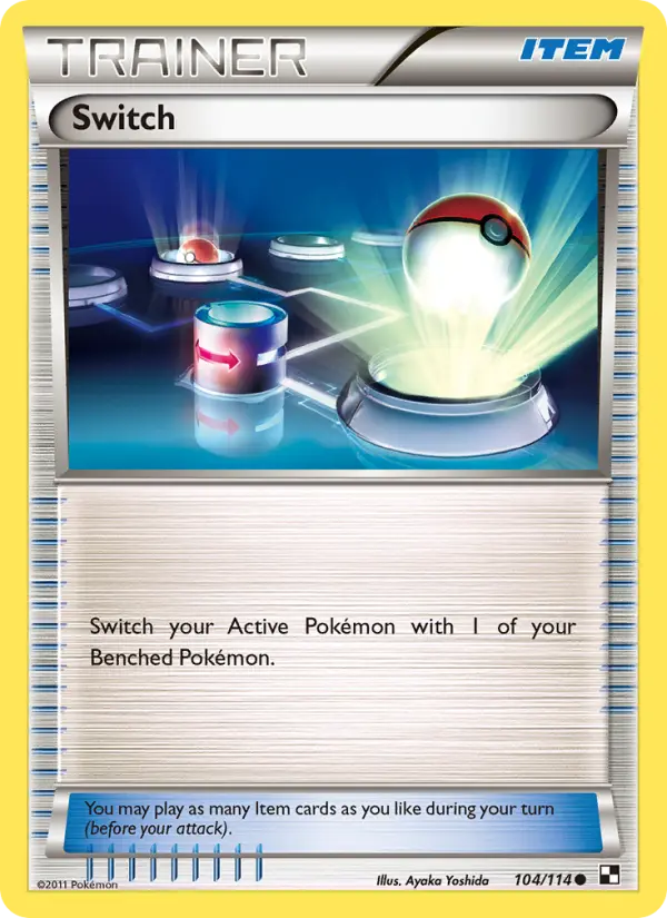 Switch, Pokémon card