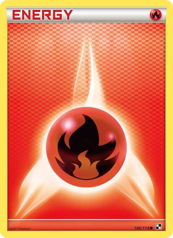 Fire Energy, Pokémon card