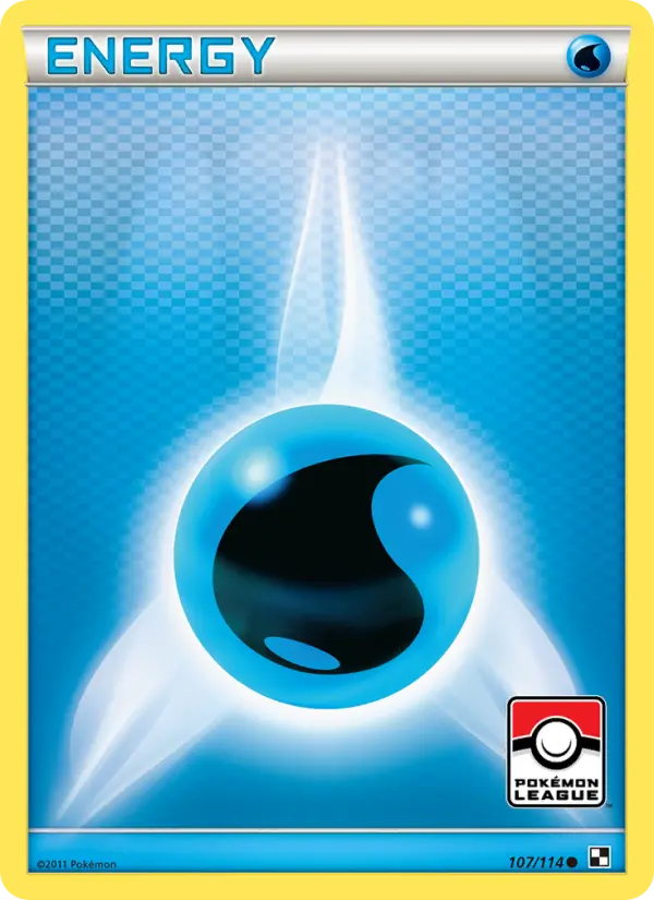 Water Energy, Pokémon card