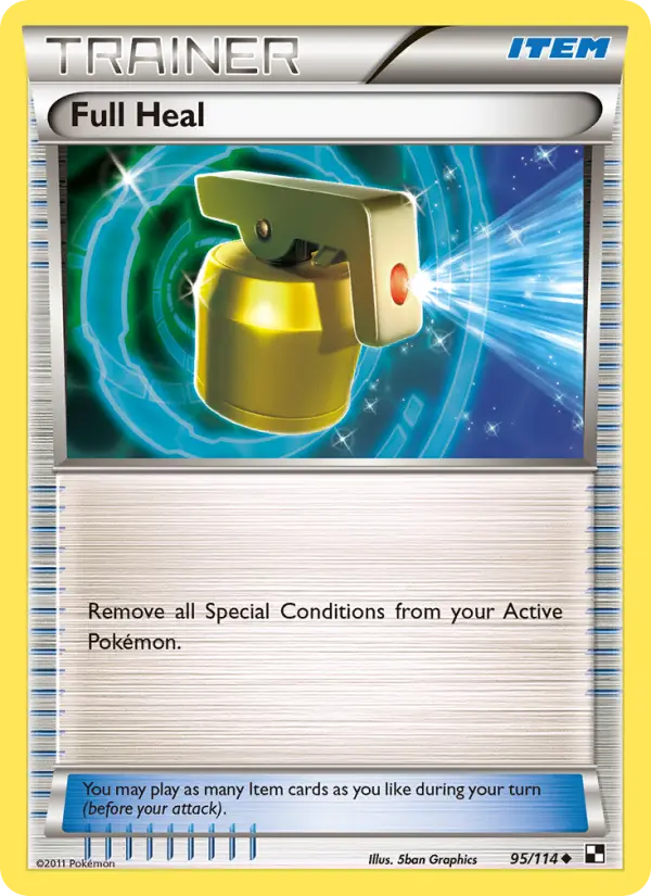 Full Heal, Pokémon card