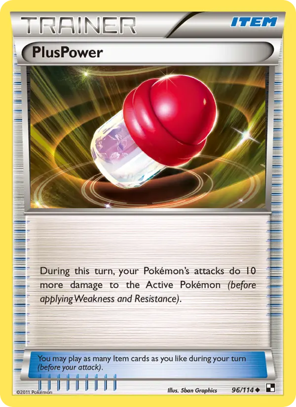 PlusPower, Pokémon card