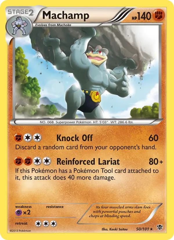Machamp, Pokémon card