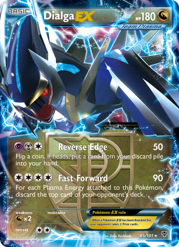 Dialga-EX, Pokémon card