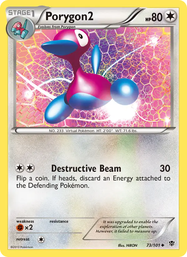 Porygon2, Pokémon card