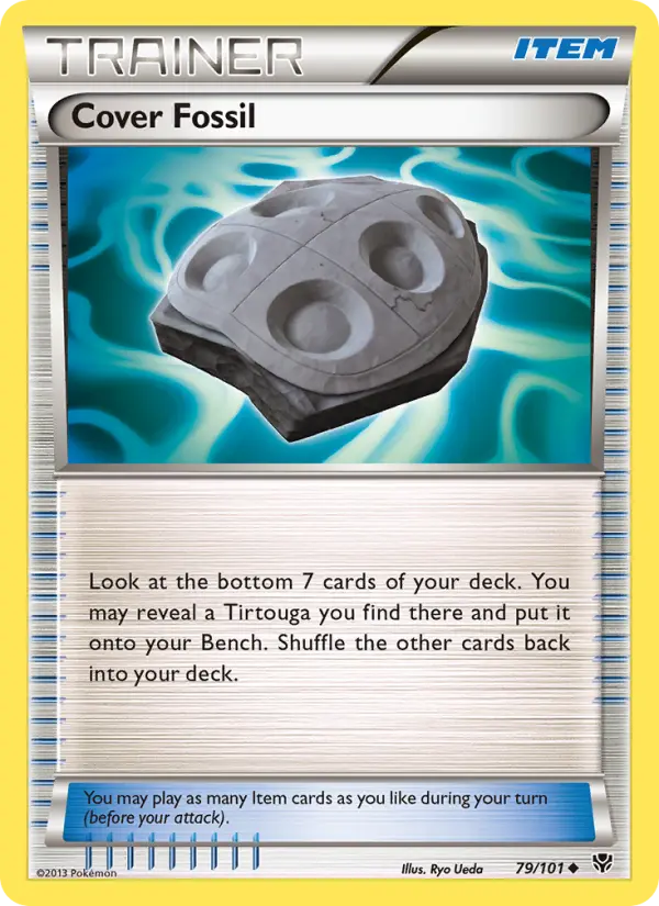Cover Fossil, Pokémon card