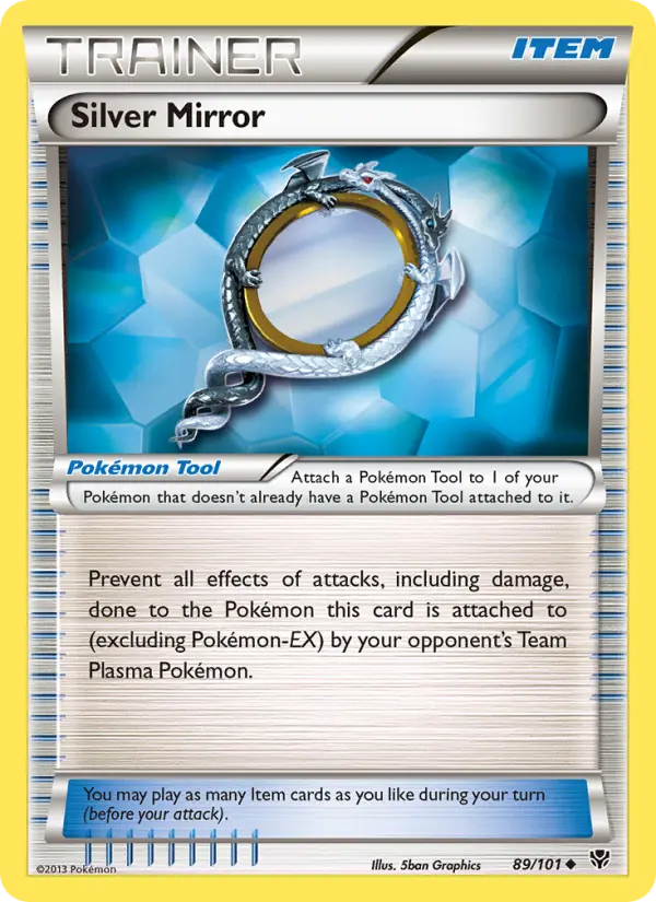Silver Mirror, Pokémon card