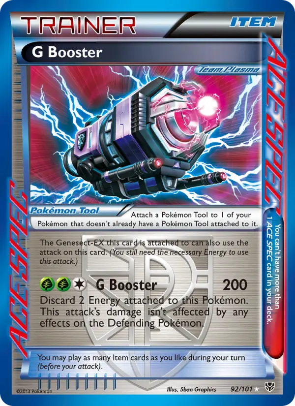 G Booster, Pokémon card