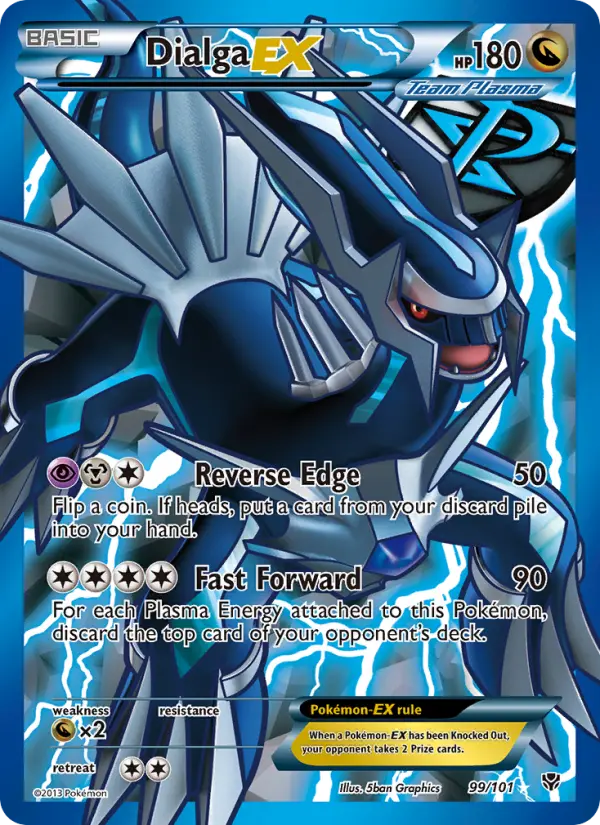 Dialga-EX, Pokémon card