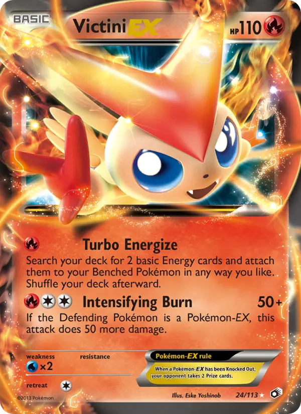 Victini-EX, Pokémon card