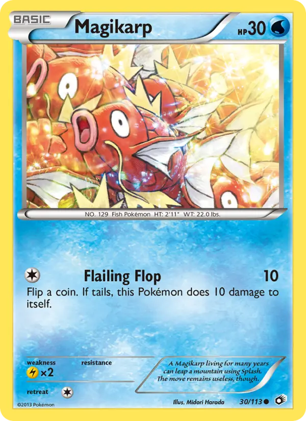 Magikarp, Pokémon card