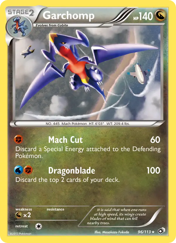 Garchomp, Pokémon card