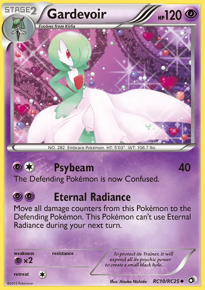 Gardevoir, Pokémon card