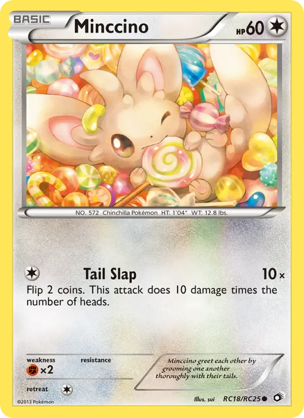 Minccino, Pokémon card