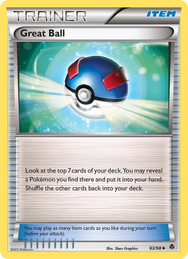Great Ball, Pokémon card