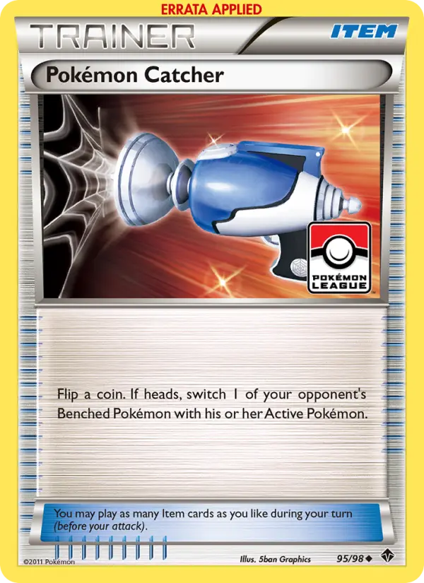 Pokémon Catcher, Pokémon card