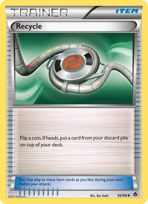 Recycle, Pokémon card