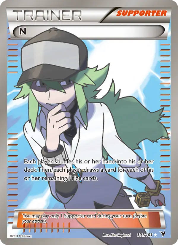 N, Pokémon card