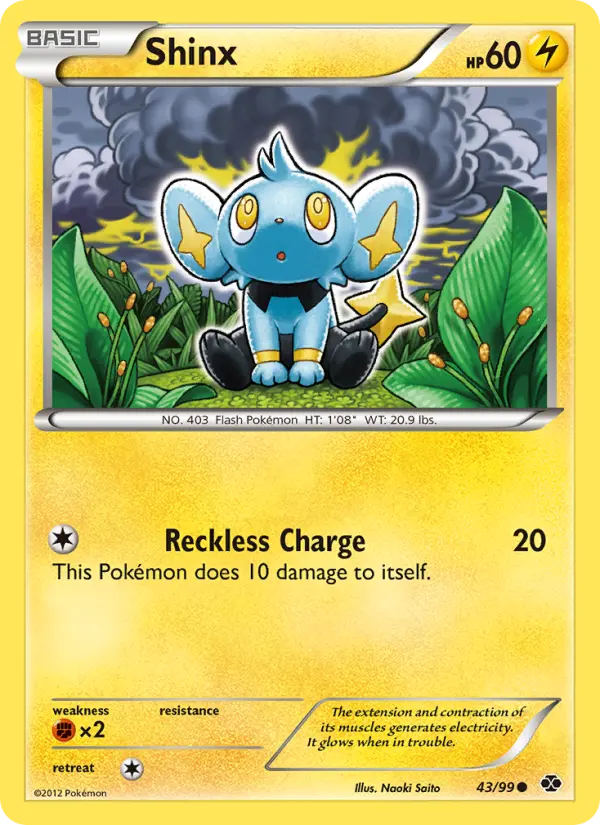 Shinx, Pokémon card