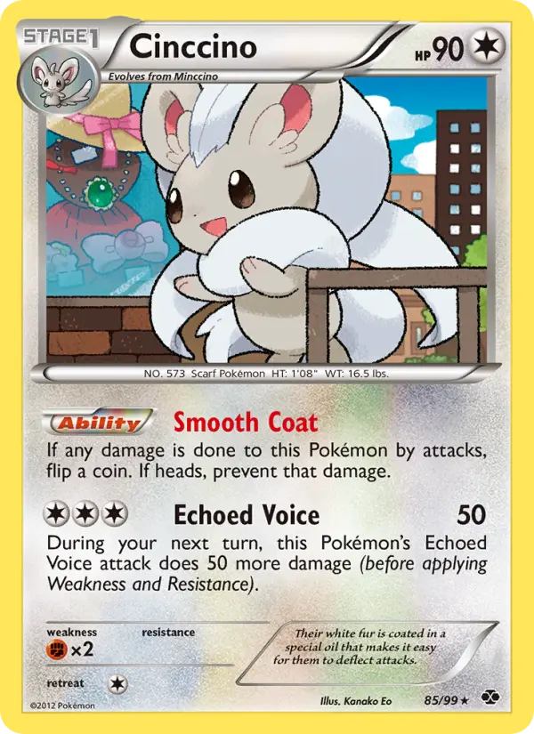 Cinccino, Pokémon card