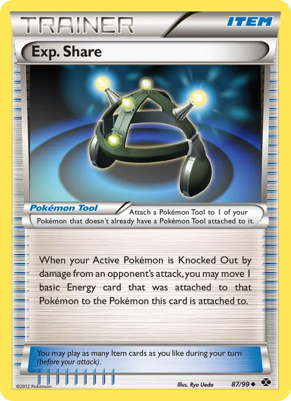 Exp. Share, Pokémon card