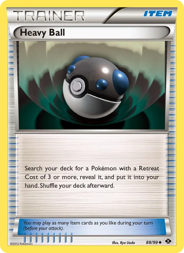Heavy Ball, Pokémon card