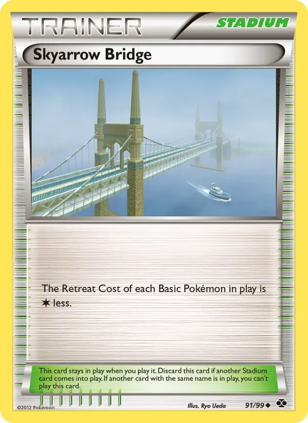 Skyarrow Bridge, Pokémon card