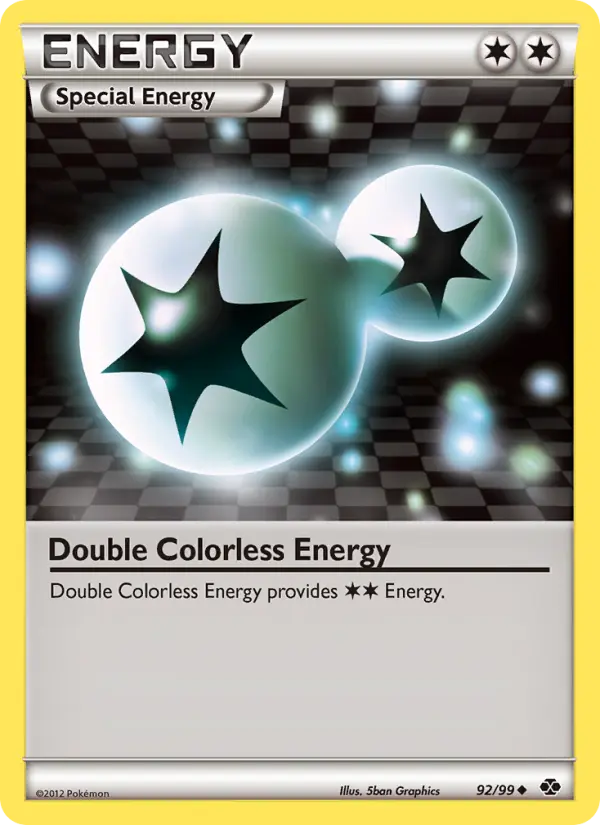 Double Colorless Energy, Pokémon card