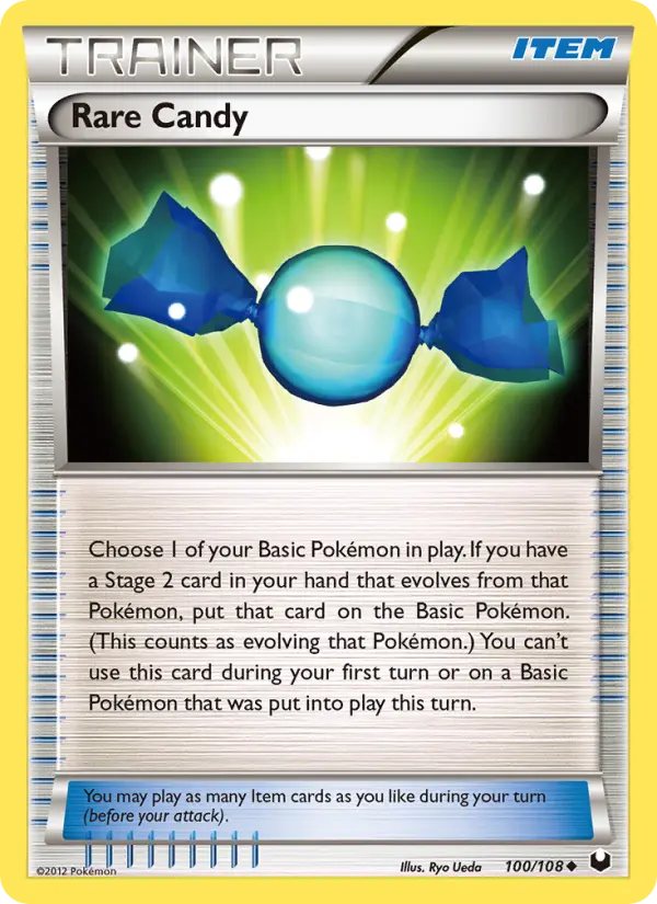 Rare Candy, Pokémon card