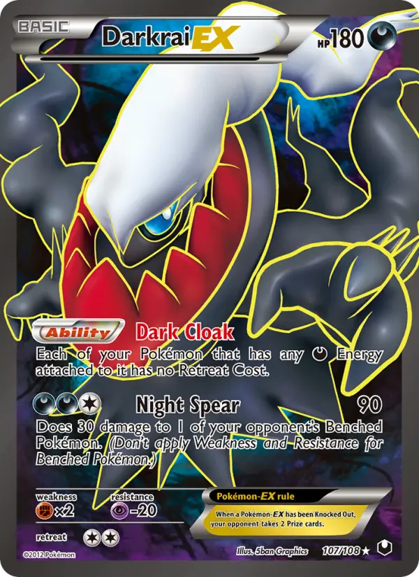 Darkrai-EX, Pokémon card
