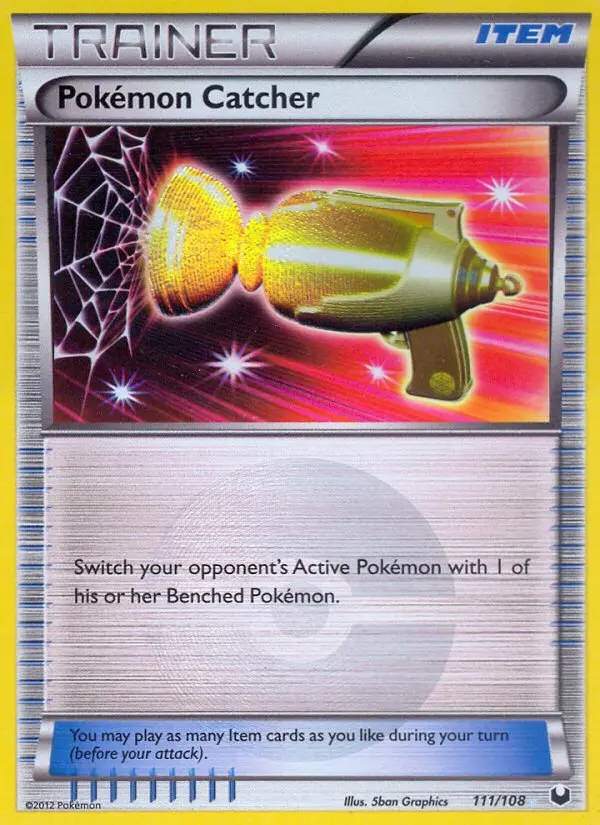 Pokémon Catcher, Pokémon card