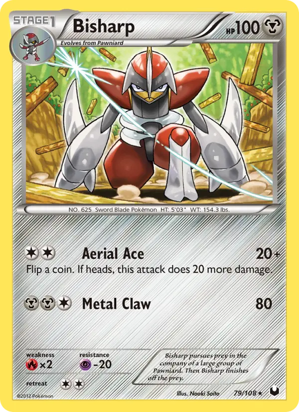 Bisharp, Pokémon card