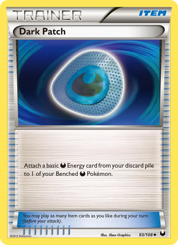 Dark Patch, Pokémon card