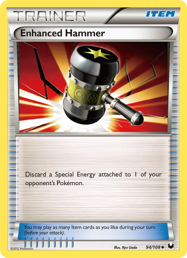 Enhanced Hammer, Pokémon card