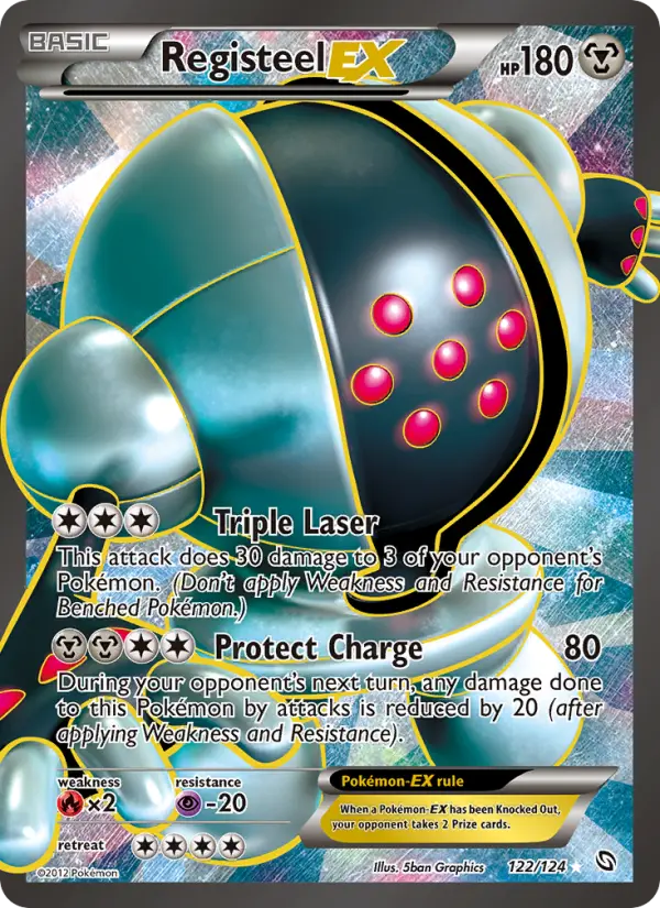 Registeel-EX, Pokémon card