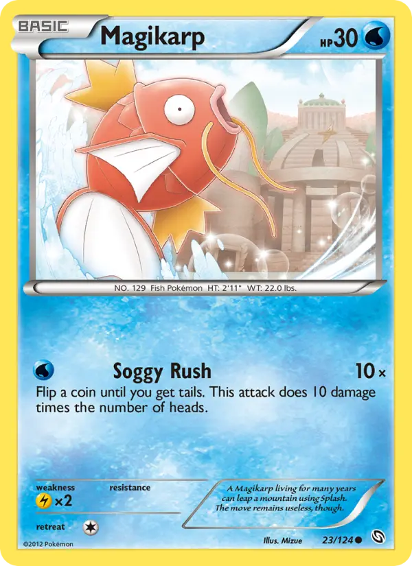 Magikarp, Pokémon card