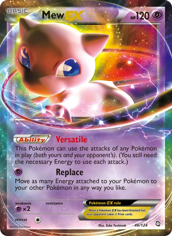 Mew-EX, Pokémon card
