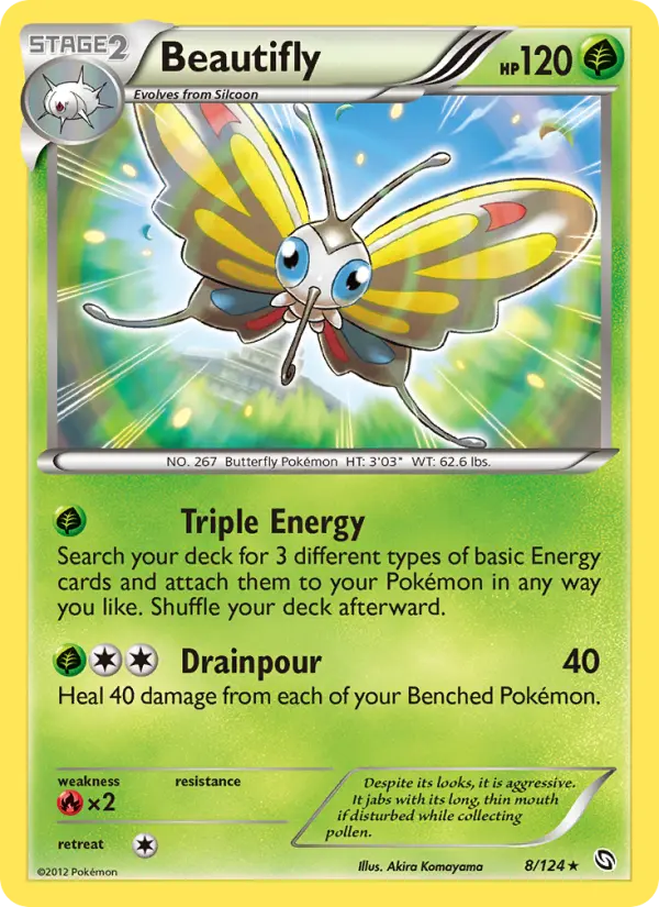 Beautifly, Pokémon card